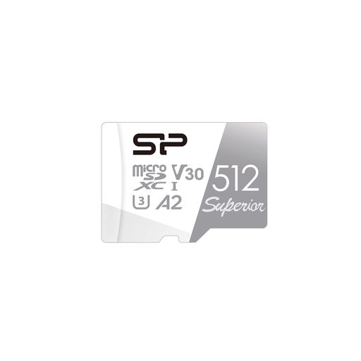 SP SILICON POWER シリコンパワー MICROSD 512GB【NINTENDO SWITCH 動作確認済】4K対応 UHS-I U3 V30 A2 規格 ULTRA HD 大容量 最大速度100MB/S 5年保証