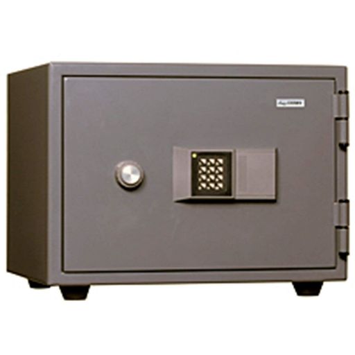 キング工業(CROWN) プッシュボタン式 耐火金庫 ダークグレー KS-20E