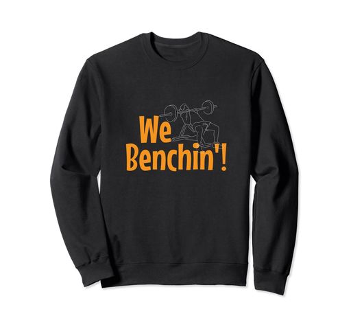 WE BENCHIN おもしろジム ベンチプレストレーニング ワークアウト トレーナー