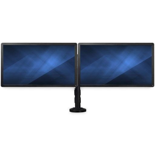 STARTECH.COM デュアルモニターアーム 13-27インチモニタに対応 VESA準拠 クランプ/グロメット固定方式 昇降デスクとの共用で疲労軽減 ARMBARDUOG