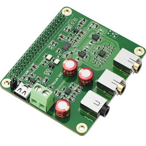INNOMAKER HIFI DAC PRO HAT ES9038Q2Mチップ搭載 RASPBERRY PI 5/4/3B+/3B/ZERO対応 - ハイレゾオーディオカード (PCM 384KHZ/32BIT &