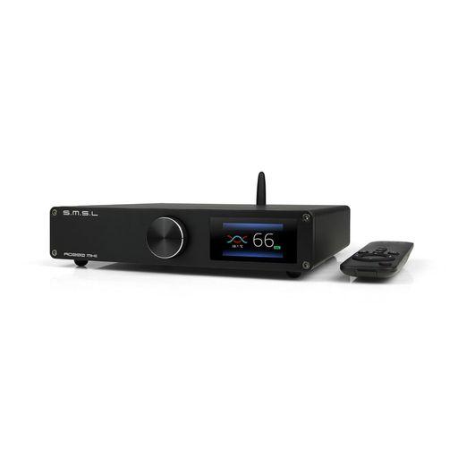SMSL AO200 MKII デジタルパワーアンプ MA5332MSアンプチップ 160W X 160W ブルートゥース5.0/USB/RCA/XLR入力 2.1 チャンネル サブウーファー/パッシブ スピーカー