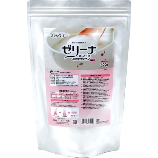 ゼラチン剤 エンザイム入り口・入口 ゼリーナ おかゆ用印字機 400G