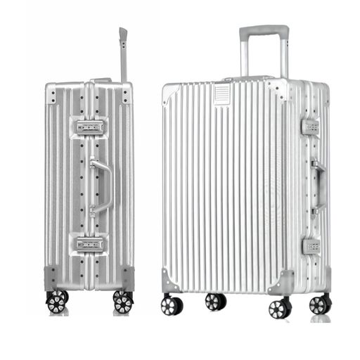 [WANDERMORE] 旅行バッグ 持ちはこび入れもの キャリーバッグ 機内持ち込み 大型 軽銀ひな型 超軽さ 大収容能力 耐衝撃 TSA時刻表鍵を掛ける レトロ 360度回転させる 静音 ダブルキャスター 引っ掛かり付き添い人 旅…