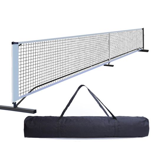 ピックルボールネット ポータブル 強化厚手ネット採用 屋外/屋内兼用 フルサイズ(6.7M/22FT) ヘビーデューティー9KGフレーム 強張力式 キャリーバッグ付き 簡単組立 9,242円