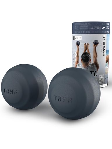 [TRNR] トレイナー ダンベル 1KG 2個セット シリコン 筋トレ グッズ 器具 おしゃれ 女性 自宅 初心者 / ミッドナイト