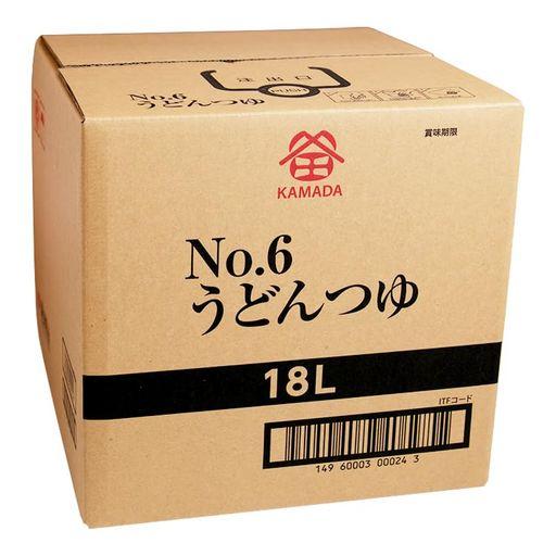 鎌田?油 NO6うどんつゆ 18L