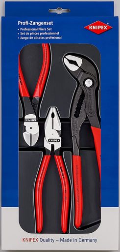 クニペックス KNIPEX プライヤーセット3本組 002010