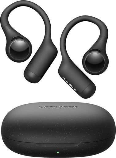 OPENROCK S2 オープンイヤー型 ワイヤレスイヤホン BLUETOOTH 6.0 耳を塞がない 7G 超軽量設計 ハイレゾ/LDAC対応/IPX5防水 ワンタッチ撮影 耳掛け式 マルチポイント接続 ENC通話ノイズリダクション …