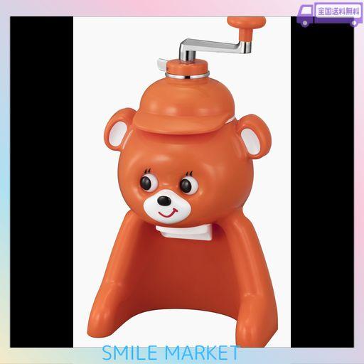 タイガー魔法瓶(TIGER) 氷削り器 かき氷器 きょろちゃん 復刻 ABF-G100 DK オレンジ
