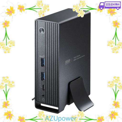 サンワサプライ USB TYPE-Cドッキングステーション 11IN1(3画面出力対応) USB-CVDK11