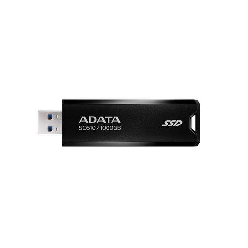 【エイデータ】 外付けSSD 1TB SC610 USB 3.2 GEN2 最大読込速度550MB/秒 SC610-1000G-CBK/RD-I
