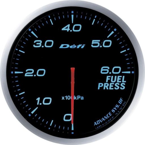 日本精機 DEFI (デフィ) メーター【DEFI-LINK ADVANCE BF】燃圧計 (ブルー) DF10303