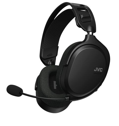 JVCケンウッド GG-01W ゲーミングヘッドセット ワイヤレス対応 本体質量約209G軽量ボディ ブラック