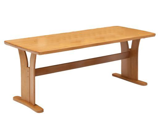 ダイニングテーブル 単品 リビングテーブル 食卓テーブル 幅180×奥行91×高さ70CM ナチュラル 462448