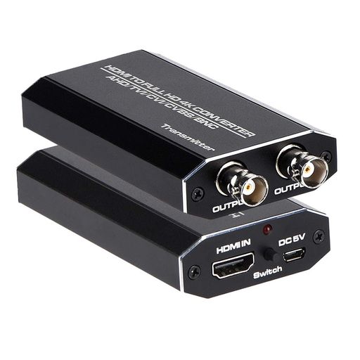 HDMI TO AHD 変換アダプター HDMI AHD コンバーター AHDループアウト500M HD CCTV屋外家庭監視 IPカメラシステム AHD DVR NVR ビデオデッキ 対応(日本語取扱説明書付き)
