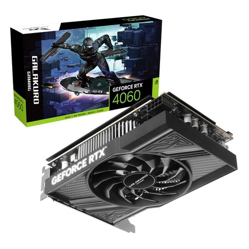 玄人志向 NVIDIA GEFORCE RTX4060 搭載 グラフィックボード GDDR6 8GB
