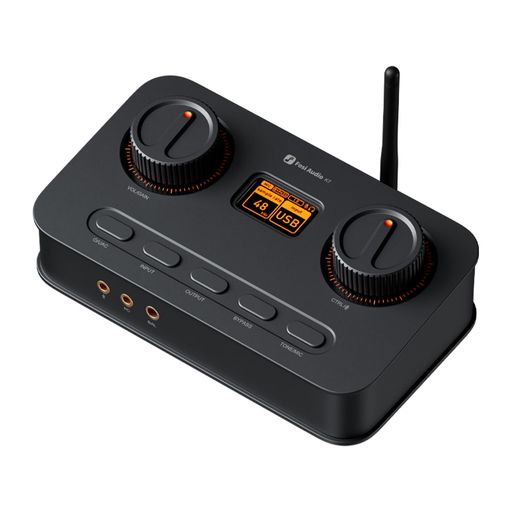【2026 VGP受賞】FOSI AUDIO K7 DAC ヘッドフォンアンプ デスクトップ USB C デジタル - アナログ オーディオコンバーター ゲーミング PC PS5 用 光/同軸/BLUETOOTH APTX HD