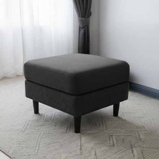 アルファタカバ ホルクス スツール ダイニングベンチ 幅60CM×奥行60CM×高さ46CM ファブリック ベンチチェア ダイニングベンチ ベンチ ソファ 北欧 イス