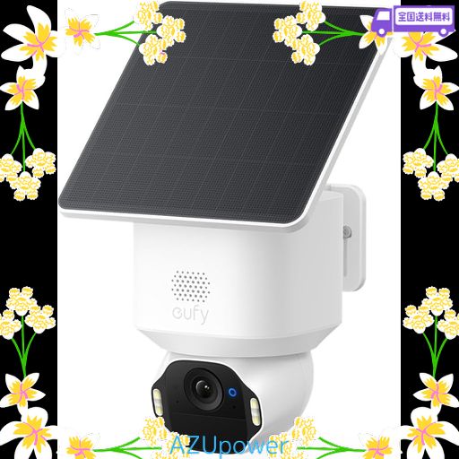 ANKER EUFY (ユーフィ) SOLOCAM E42(屋外防犯カメラ)【ソーラー充電