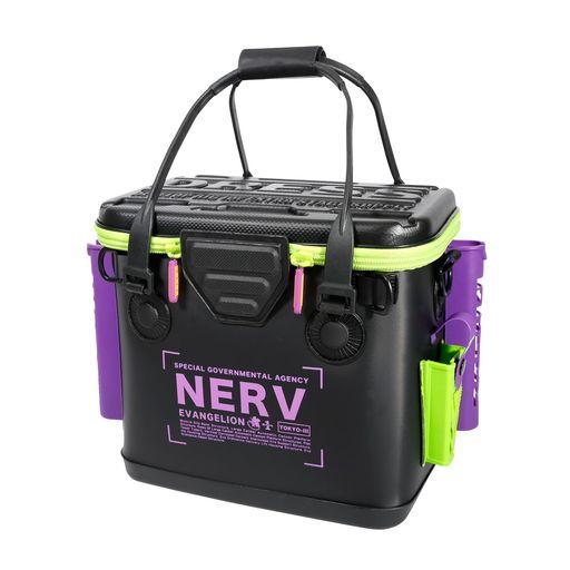 EVA×DRESS バッカンミニ 17L エヴァンゲリオン コラボ 釣り用バケツ・バッカン 約17L ロッドホルダー EVA 多機能 ケース 防水 収納コンテナ タックルバッグ グッズ