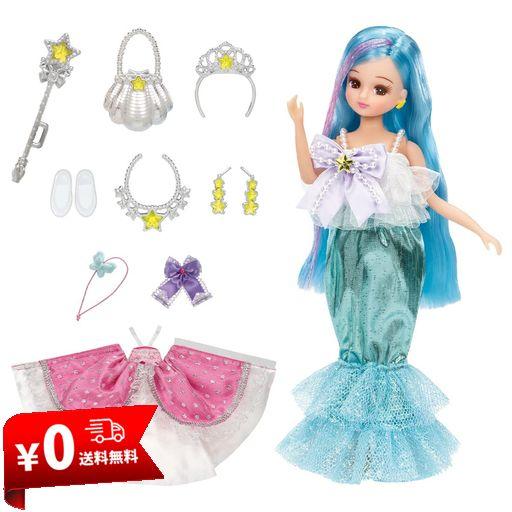 タカラトミー リカちゃん ドール ドリームファンタジー トリプルチェンジ マーメイドプリンセスリカちゃん 着せ替え おままごと おもちゃ 3歳以上