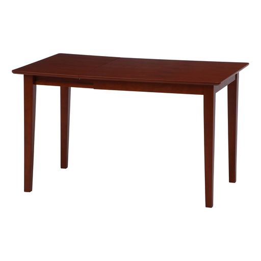 不二貿易 折りたたみ ダイニングテーブル 2~4人用 幅80CM ミディアムブラウン レノバ 98896