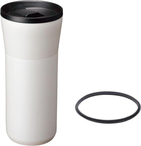 京セラ 真空断熱タンブラー フタ付き 交換パーツ パッキン セット 内面セラミック加工 結露しない 保温 保冷 CERAMUG セラマグ 500ML クリームホワイト CTB-L50PC-WH-AZ 5,380円