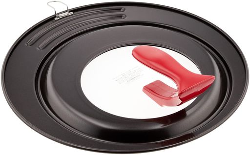 パール金属 ロッソ・ブラック シリコーン加工 窓付 スタンドパンカバー 26~30CM用 HB-2638