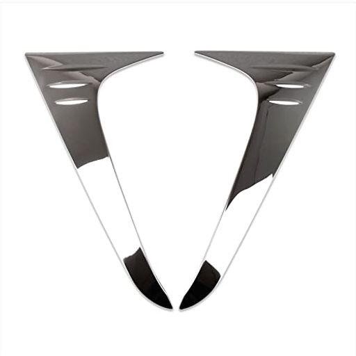 RUIQ レクサス新型 NX250/NX350/NX350H/NX450H+ 20系 専用 外装 パーツ リアハッチ サイドピラー パネル 左右セット サイドモール メッキ ガーニッシュ ドレスアップ カスタムパーツ LEXUS NX 専用設計