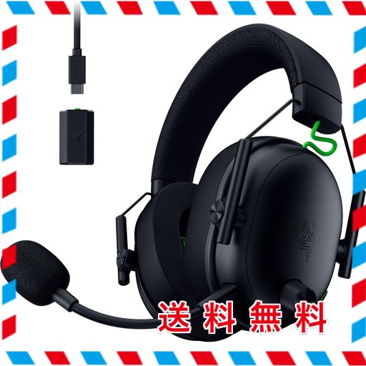 RAZER レイザー BLACKSHARK V3 FOR XBOX ワイヤレスゲーミングヘッドセット 第2世代HYPERSPEED WIRELESS 第2世代TRIFORCEチタン50MMドライバー HYPERCLEAR超広帯域9.9MMマイク