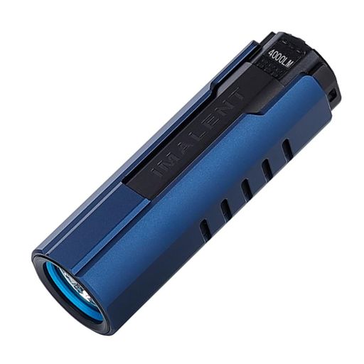 IMALENT LD70 小型ミニライト 強力4000ルーメン LED懐中電灯 充電式 磁気吸着充電 防水 防塵 コンパクト ライトはアウトドア、キャンプ、釣り、防災に最適です (ダーク ブルー)