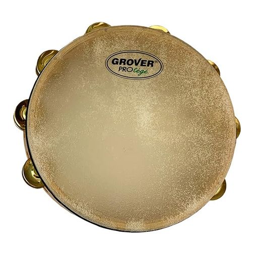 グローバー (GROVER) ”プロテージュ”タンバリン ブラス・10インチ GV-PT2BR