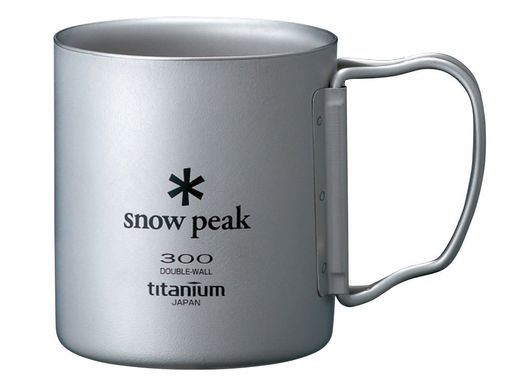 スノーピーク(SNOW PEAK) チタン ダブルマグ 300 [容量300ML] フォールディングハンドル MG-052FHR