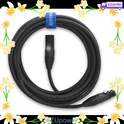 REFERENCE CABLES RMC-S01 マイクケーブル 黒 XLRメス-XLRオス 10M