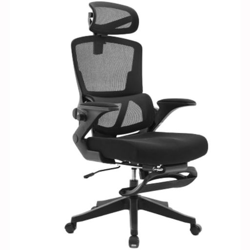 BAJOJAN U3 オフィスチェア デスクチェア 椅子 テレワーク 疲れない イス 「145°リクライニングチェア フットレスト付き 可動式ランバーサポート 連動式アームレスト 2Dヘッドレスト ロッキ…