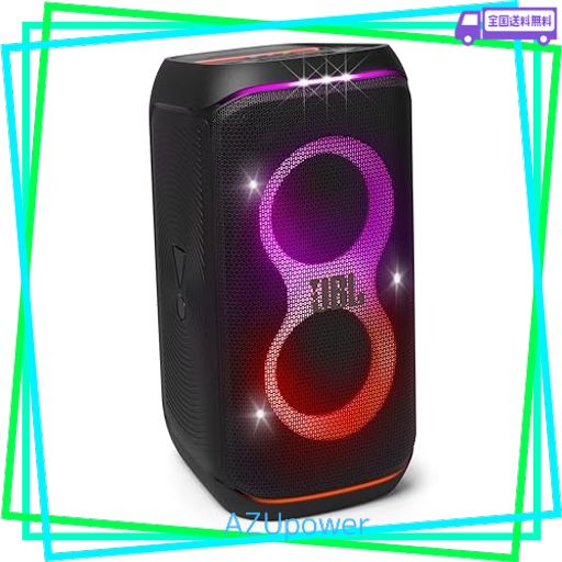 JBL PARTYBOX CLUB 120 BLUETOOTHスピーカー ワイヤレス 160W出力/IPX4/マイク入力/ギター入力搭載/ブラック JBLPBCLUB120JN