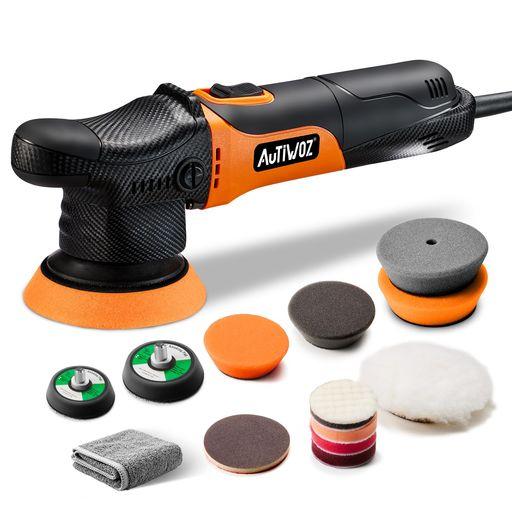 AUTIWOZ W02 ミニポリッシャー 車 50/75MM交換式ヘッド ダブルアクション 12MM コード式100V 1.7KG 小型 電動 研磨機 9,268円