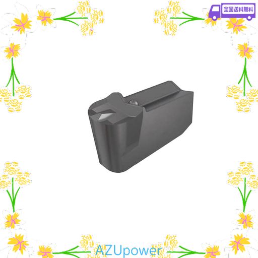 SAKUSAKU 旋削溝入れ・倣い加工用 コーティング 超硬インサート フルR 10個入り PVDコーティング DIPV 3.00E 1.50 SUP9235