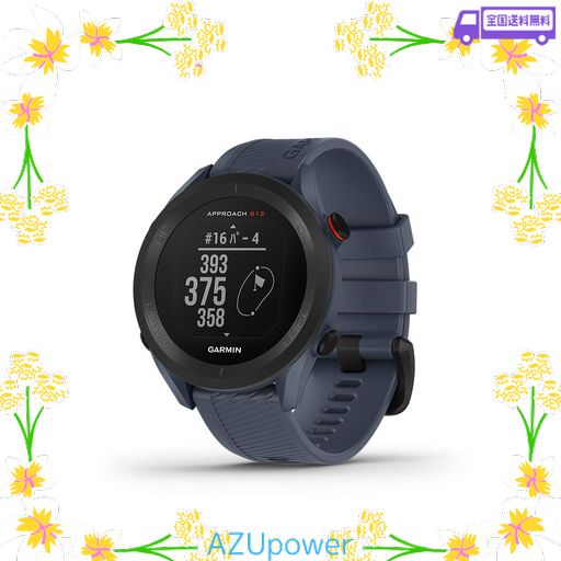 GARMIN(ガーミン) ゴルフナビ GPS APPROACH S12 GRANITE BLUE 【日本 