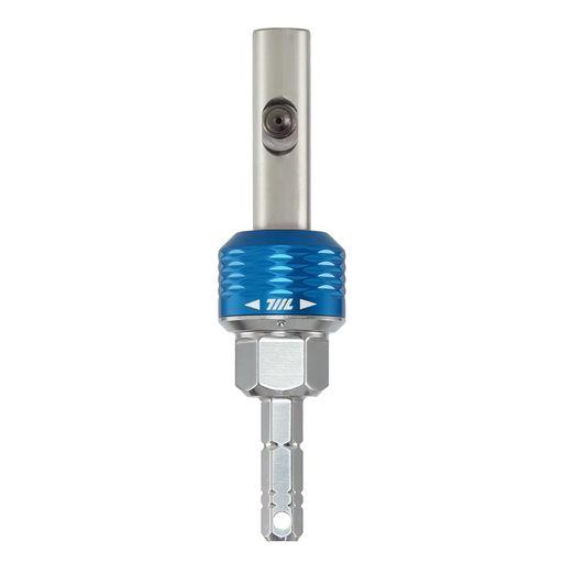 711L インラインラチェットドライバー HEX - 標準1/4インチ交換ビットおよび14MMソケットに対応 - 高トルク・ヘビーデューティ用途向け