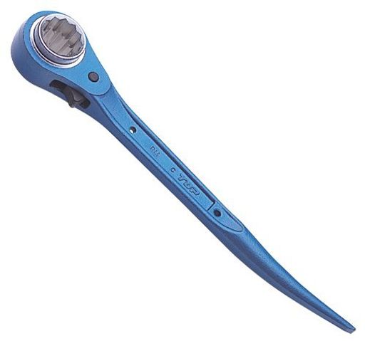 トップ (TOP) コンパクトラチェットレンチ 17X19MM 曲シノ 薄型ソケット 住宅施工用 ※2個入 RM-17X19C 燕三条 日本製