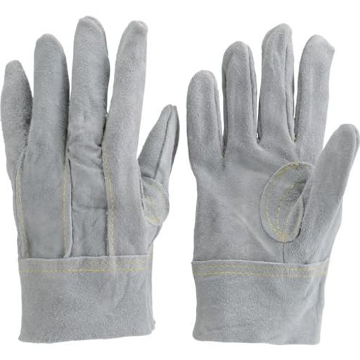 TRUSCO(トラスコ) オイル加工革手袋 スタンダードタイプ Lサイズ TYK-107APW-L X 10 双【ケース販売】
