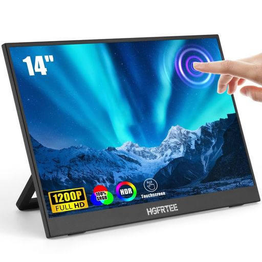 工場直販】モバイルモニター 14インチ タッチパネル モバイル 