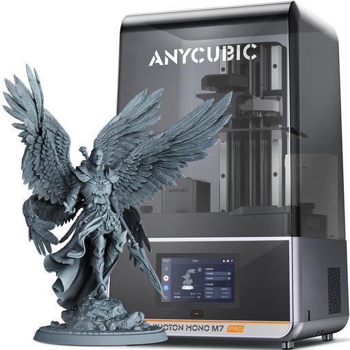 ANYCUBIC PHOTON MONO M7 PRO 3Dプリンター 光造形、14K 3Dプリンタ、170MM/H 高速印刷、新しいCOB LIGHTURBO