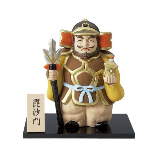 瀬戸陶芸社 毘沙門 特大 七福神 置物 日本製 箱入り ST-S04-64 8,002円