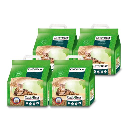 CAT’S BEST キャッツベスト センシティブ 8L × 4袋 猫砂 8L×4袋 (ケース販売)