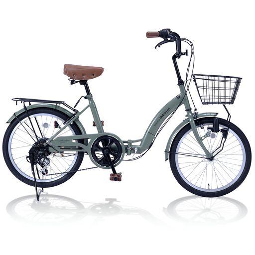 【2026 NEW MODEL】MYPALLAS(マイパラス) 折畳自転車20インチ バスケット/ダイナモLEDライト/リング錠付 オールインワン 乗りやすいアップハンドル 低床フレームらくらく自転車 シマノ製グリッ… 18,115円