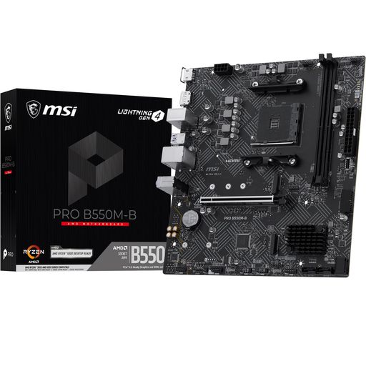 MSI PRO B550M-B MICRO-ATXマザーボード MB6989