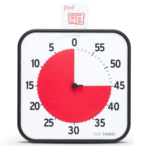 TIME TIMER タイムタイマー(TIME TIMER) 勉強タイマー30CM 60分 学習アラーム TT12B-W